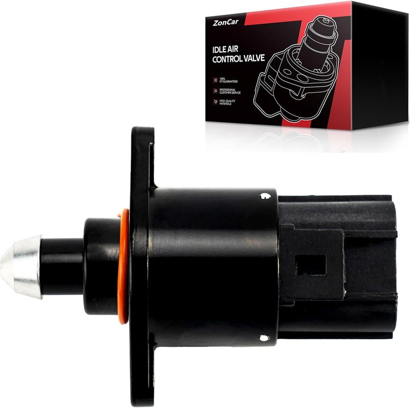 ZonCar Idle Air Control Valve AC176 Compatible with Jeep Wrangler 1998-2004, Grand Cherokee 1998-2004 4.0L, Cherokee 1998-2001, Dodge Dakota 1999-2002 2.5L - Image 1